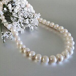 Genuine Freshwater Pearl Necklace 10mm
